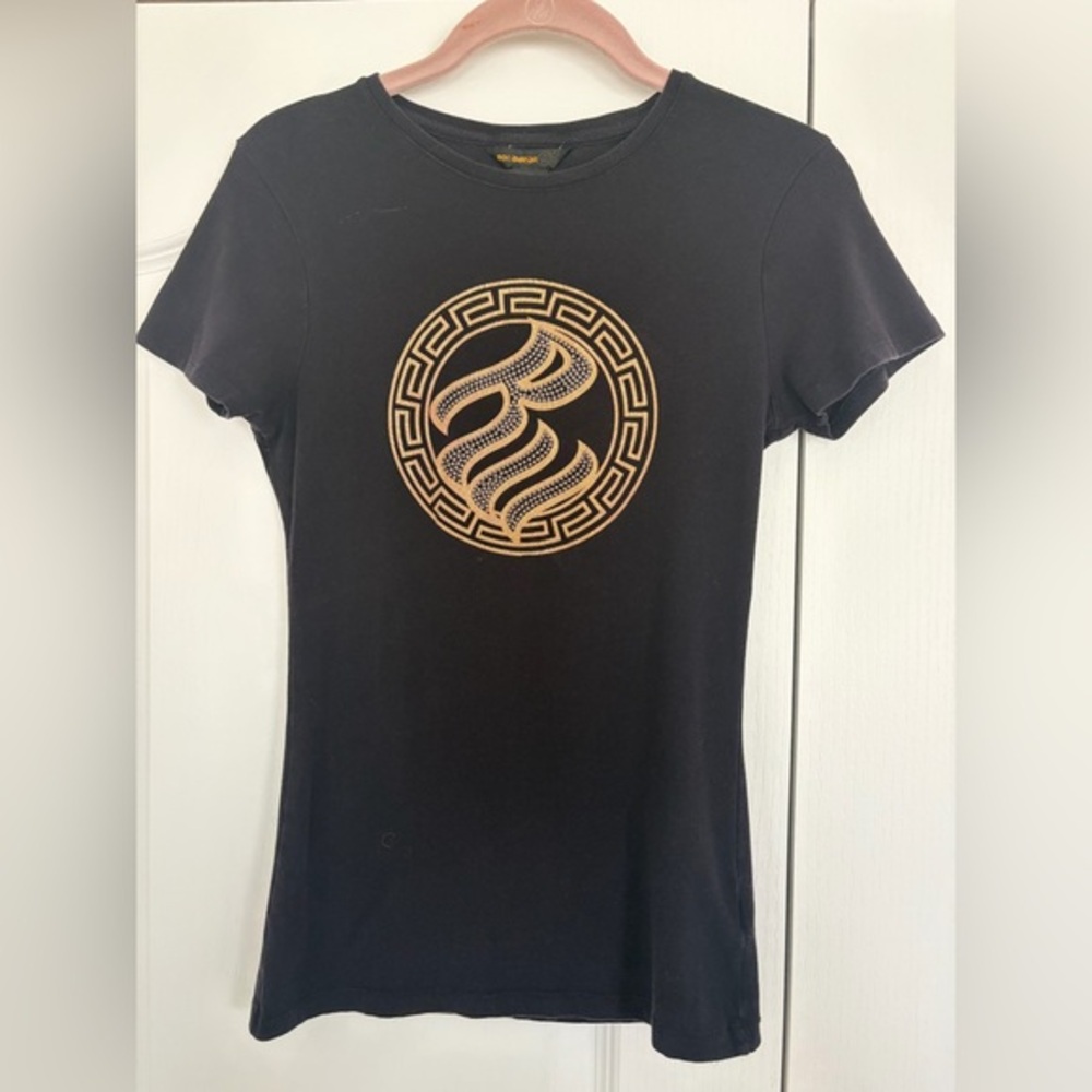 ROCAWEAR  Women’s Black and Gold Vintage Graphic T-Shirt XL !!Read Description!!